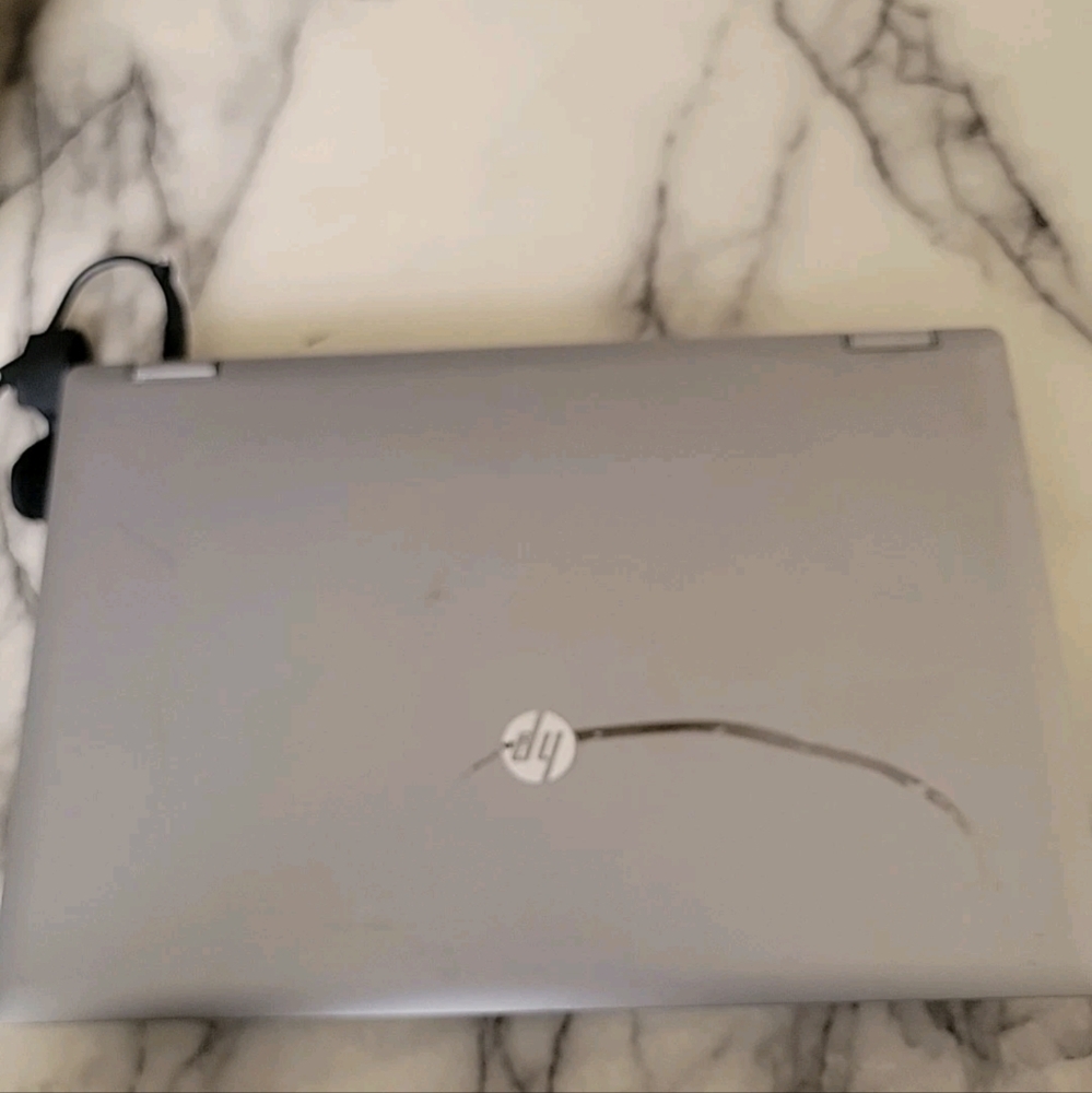 Hp Probook 6555b Laptop Window's 7 Pro. Powers On Hard Drive Wiped And Memory - Picture 4 of 8